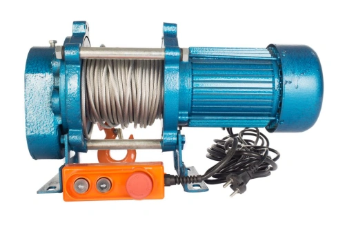 Лебедка электрическая  300 кг  30 м с канатом 220 В TOR KCD по ценам производителя в Краснодаре с доставкой по всей России