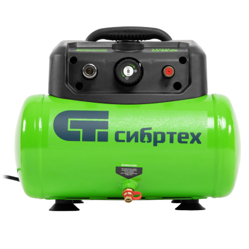 Компрессор воздушный безмаслянный BL 1100/6 1100Вт, ресивер 6 литров, 180 л/мин Сибртех по ценам производителя в Краснодаре с доставкой по всей России