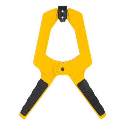 Струбцина клещеобразная, усиленная 100 х 80 мм, двухкомпонентные рукоятки Denzel по ценам производителя в Краснодаре с доставкой по всей России