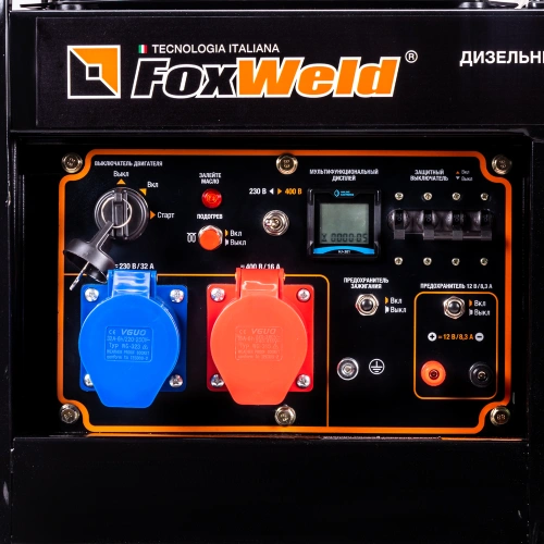 Дизельный генератор FoxWeld Expert D5500-3 HP купить в Москве с доставкой по всей России | ProtosMarket.ru