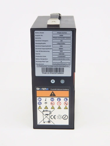 Аккумулятор литий-полимерный (Li-pol) 48В/10Ач 175х87х210  для тележек PPTH/EPT/EPTH по ценам производителя в Краснодаре с доставкой по всей России