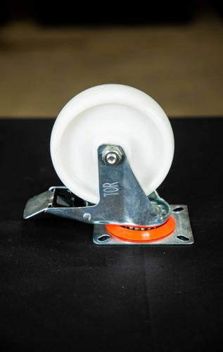 Колесо поворотное полипропилен SRCnb 55 125 мм с тормозом (N) по ценам производителя в Краснодаре с доставкой по всей России