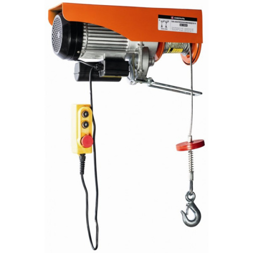 Мини-таль электрическая канатная, стационарная, 220 В 500 / 1000 кг - 20/10 м РА, Сибталь по ценам производителя в Краснодаре с доставкой по всей России