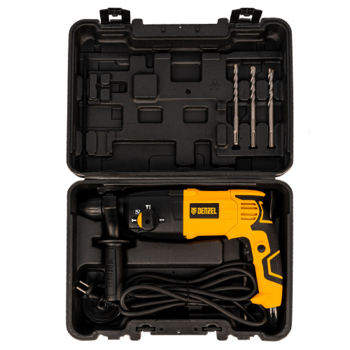 Перфоратор электрический RH-750-24, SDS-plus, 750 Вт, 2.5 Дж, 3 режима Denzel по ценам производителя в Краснодаре с доставкой по всей России