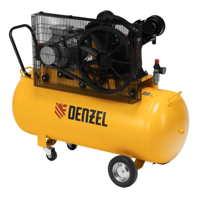 Компрессор воздушный рем. привод BCV 5500-T/200, 5,5 кВт, 200 литров, 850 л/мин Denzel по ценам производителя в Краснодаре с доставкой по всей России