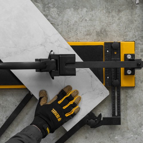 Плиткорез рельсовый 800х16мм, каретка на подш., стальная станина, усил. рукоятка-пенал Denzel по ценам производителя в Краснодаре с доставкой по всей России