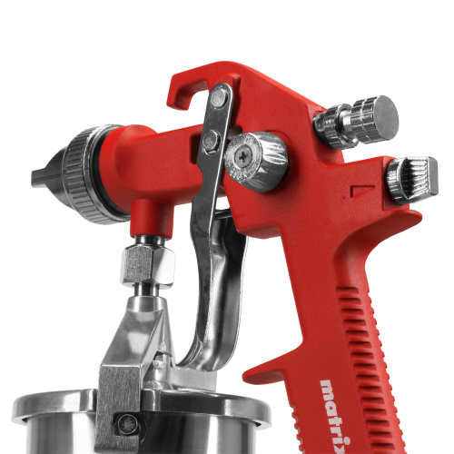 Краскораспылитель HVLP пневмат. с нижним бачком V= 1 л, сопло диаметром 1.4 мм Matrix по ценам производителя в Краснодаре с доставкой по всей России