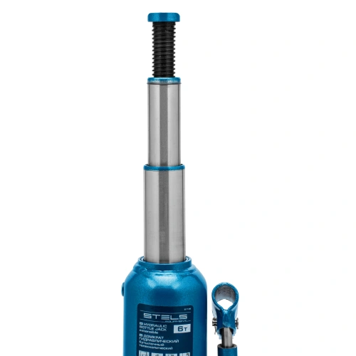 Домкрат гидравлический бутылочный телескопический, 6 т, подъем 180-410 мм Stels по ценам производителя в Краснодаре с доставкой по всей России