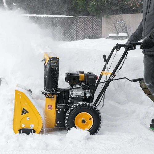 Бензиновая снегоуборочная машина SB 560, 212 cc, ручной старт Denzel по ценам производителя в Краснодаре с доставкой по всей России