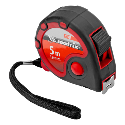 Рулетка Status 3 fixations,5 м х 19 мм,двухкомпонентный корпус,3 фиксации ленты Matrix по ценам производителя в Краснодаре с доставкой по всей России