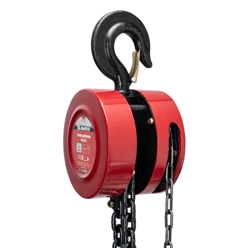 Таль цепная, 3 т, H подъема 3 м, расстояние между крюками 470 мм Matrix по ценам производителя в Краснодаре с доставкой по всей России