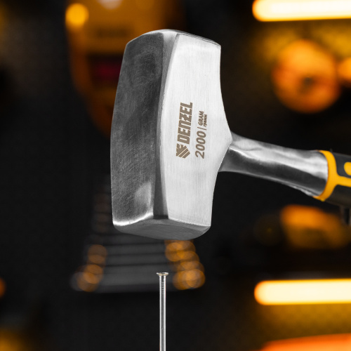 Кувалда 2 кг, цельнометаллическая, двухкомпонентная рукоятка Denzel по ценам производителя в Краснодаре с доставкой по всей России