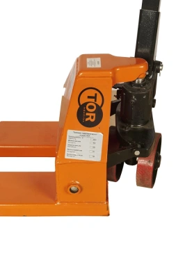 Тележка гидравлическая узковильная 2500 кг 800x450 мм полиуретановые колеса TOR RHP по ценам производителя в Краснодаре с доставкой по всей России