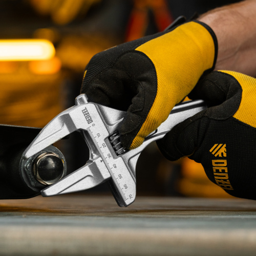 Ключ разводной 205 мм, алюминиевый Denzel по ценам производителя в Краснодаре с доставкой по всей России