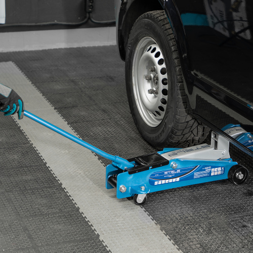 Домкрат гидравлический подкатной, высокий подъем, 3т, SUV, 190-535 мм, в кейсе Stels по ценам производителя в Краснодаре с доставкой по всей России