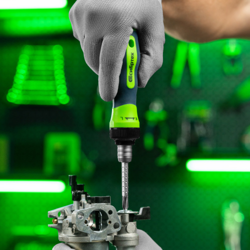 Отвертка реверсивная комбинированная PH2/SL6, CrV Сибртех по ценам производителя в Краснодаре с доставкой по всей России