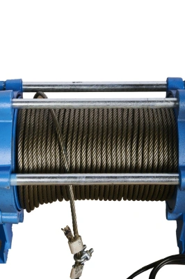 Лебедка электрическая  750 кг  70 м с канатом 380 В TOR KCD купить в Москве с доставкой по всей России | ProtosMarket.ru