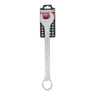 Ключ комбинированный, 32 мм, CrV, матовый хром Matrix по ценам производителя в Краснодаре с доставкой по всей России