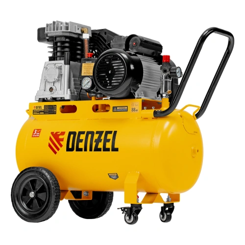 Компрессор воздушный рем. привод BCI 2100/50, 2,1 кВт, 50 литров, 400 л/мин Denzel по ценам производителя в Краснодаре с доставкой по всей России