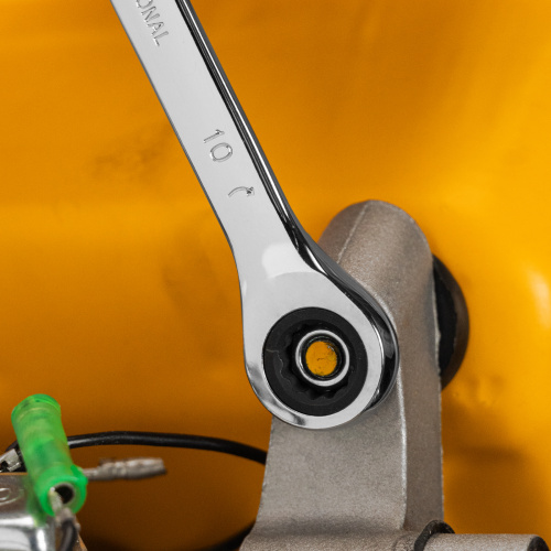 Ключ комбинированный трещоточный, 10 мм, CrV, зеркальный хром Matrix Professional по ценам производителя в Краснодаре с доставкой по всей России