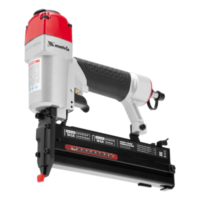 Нейлер-степлер пневматический 2 в 1, гвозди 18GA длина 10-50 мм, скобы 18GA длина 25-40 мм Matrix по ценам производителя в Краснодаре с доставкой по всей России