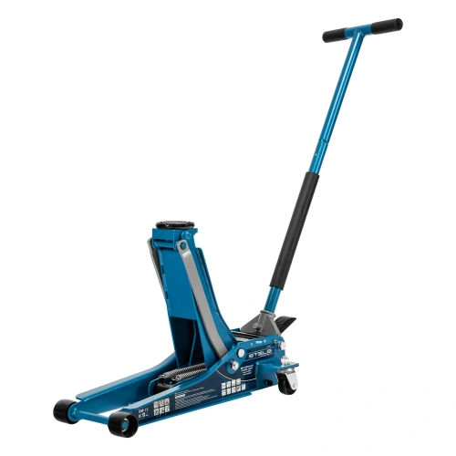 Домкрат гидравлический подкатной 3 т, быстрый подъем, Low profile quick lift, 75-505 мм, профессиональный STELS по ценам производителя в Краснодаре с доставкой по всей России