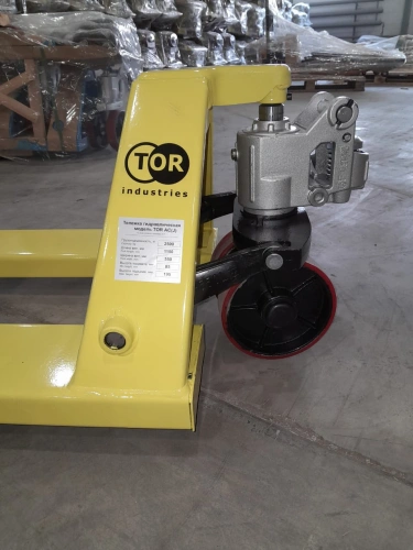 Тележка гидравлическая 2500 кг 1150 мм полиуретановые колеса TOR AC (серия J) по ценам производителя в Краснодаре с доставкой по всей России