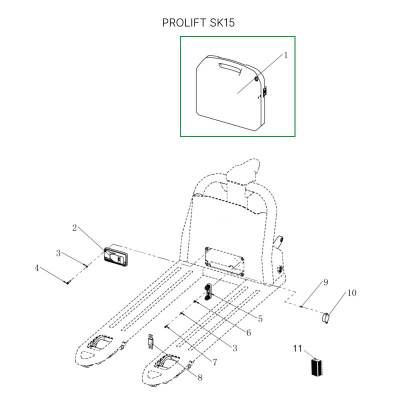 Аккумуляторная батарея 48В 30Ач Li-ion для тележек SD20L по ценам производителя в Краснодаре с доставкой по всей России