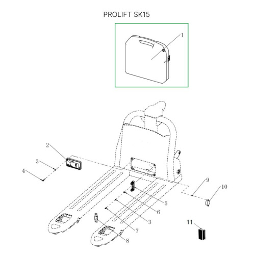 Аккумуляторная батарея 48В 30Ач Li-ion для тележек SD20L по ценам производителя в Краснодаре с доставкой по всей России