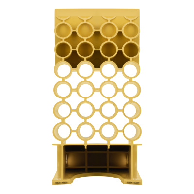 Упор противооткатный для грузового транспорта, ЖЕЛТЫЙ, 35 т, 438х200х205 мм Stels по ценам производителя в Краснодаре с доставкой по всей России