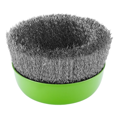 Щетка для УШМ, 125 мм, М14, "чашка", витая проволока Сибртех по ценам производителя в Краснодаре с доставкой по всей России