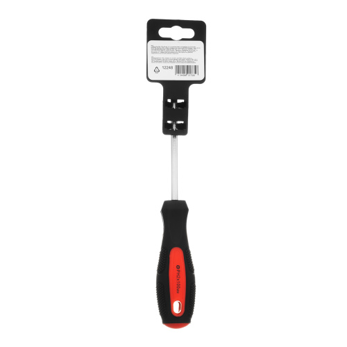 Отвертка Anti-Slip, PH2 х 100 мм, CrV, двухкомпонентная рукоятка Matrix по ценам производителя в Краснодаре с доставкой по всей России