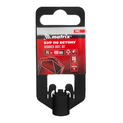 Бур по бетону, 24 х 400 мм, SDS Plus Matrix по ценам производителя в Краснодаре с доставкой по всей России