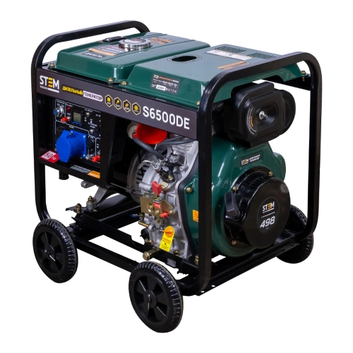 Генератор дизельный STEM Techno S6500DE (6.5 кВт, электростартер, дисплей, подогрев) по ценам производителя в Краснодаре с доставкой по всей России