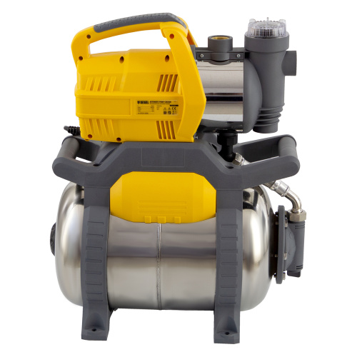 Насосная станция PSХ950X, Х-Pro, 950 Вт, 3300 л/ч, ресивер 24 л, подъем 38 м, нержавейка Denzel по ценам производителя в Краснодаре с доставкой по всей России