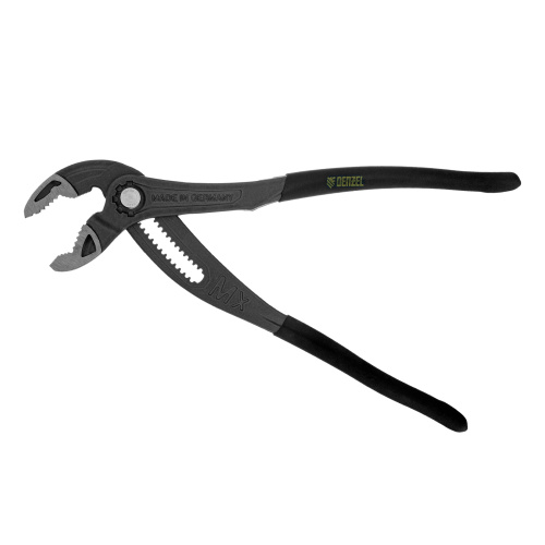 Клещи переставные, кнопочный механизм, обливные рукоятки, 300 мм Denzel по ценам производителя в Краснодаре с доставкой по всей России