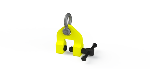 Захват струбцинный вертикальный ZSV (г/п 7,5 т, лист 0-80мм) по ценам производителя в Краснодаре с доставкой по всей России