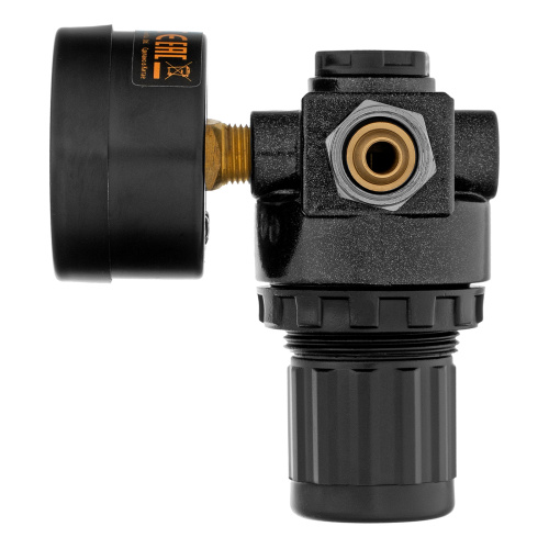 Регулятор давления с манометром R1500, 12 бар, 1/4" Denzel по ценам производителя в Краснодаре с доставкой по всей России