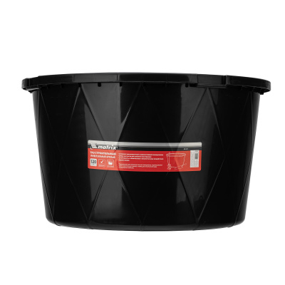 Таз строительный круглый универсальный, 120л, ударопрочный, с ребрами жесткости Matrix по ценам производителя в Краснодаре с доставкой по всей России