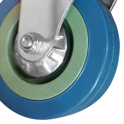 Аппаратная колесная опора с протектором на шинке SCtgb 93 PVC по ценам производителя в Краснодаре с доставкой по всей России