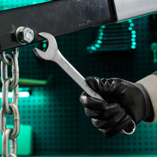 Ключ комбинированный, 22 мм, CrV, матовый хром Stels по ценам производителя в Краснодаре с доставкой по всей России