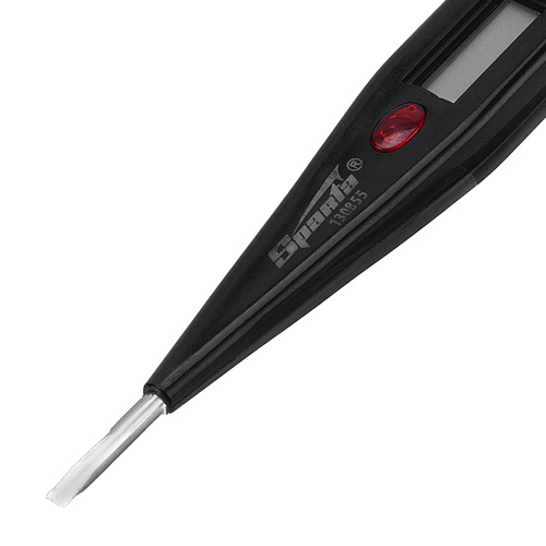 Тестер напряжения 12-220 В, жидкокристаллический дисплей с неоновой лампочкой Sparta по ценам производителя в Краснодаре с доставкой по всей России