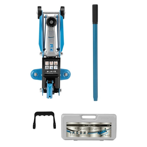 Домкрат гидравлический подкатной, 2 т, h подъема 140-340 мм, в кейсе Stels по ценам производителя в Краснодаре с доставкой по всей России