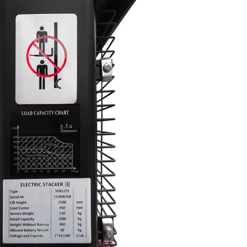 Самоходный штабелер PROLIFT SDR 1235 li-ion по ценам производителя в Краснодаре с доставкой по всей России