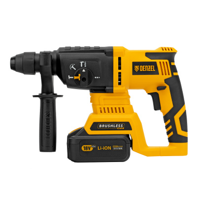 Перфоратор аккумуляторный BLRH-IB-26 Li-Ion, 18 В Denzel по ценам производителя в Краснодаре с доставкой по всей России