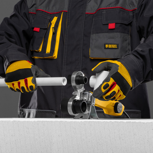 Аппарат для сварки пластиковых труб DWP-750, 750 Вт, 0-300 град, 4 насадки, 20-40 мм Denzel по ценам производителя в Краснодаре с доставкой по всей России