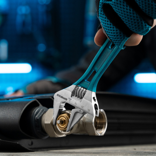 Ключ разводной 200 мм, CrV, облегченный Gross по ценам производителя в Краснодаре с доставкой по всей России