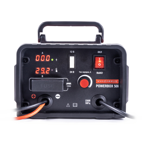 Инверторное зарядное устройство KVAZARRUS PowerBox 50i, цветная коробка купить в Москве с доставкой по всей России | ProtosMarket.ru