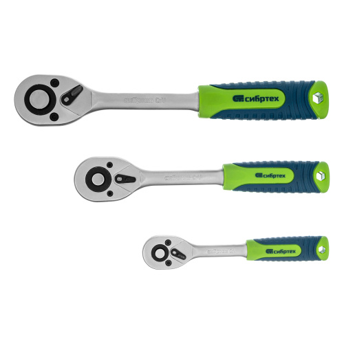 Набор инструментов, 1/2", 3/8", 1/4", пластиковый кейс 215 предм. Сибртех по ценам производителя в Краснодаре с доставкой по всей России