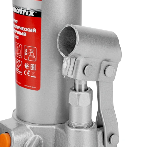 Домкрат гидравлический бутылочный, 4 т, h подъема 194-372 мм Matrix по ценам производителя в Краснодаре с доставкой по всей России